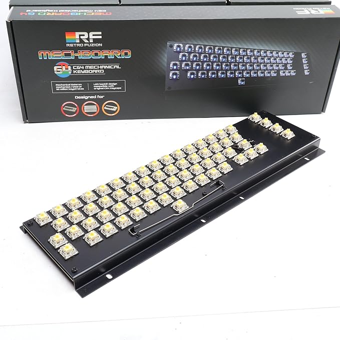 Mechboard 64 Backlit Mechanical Keyboard for Commodore 64