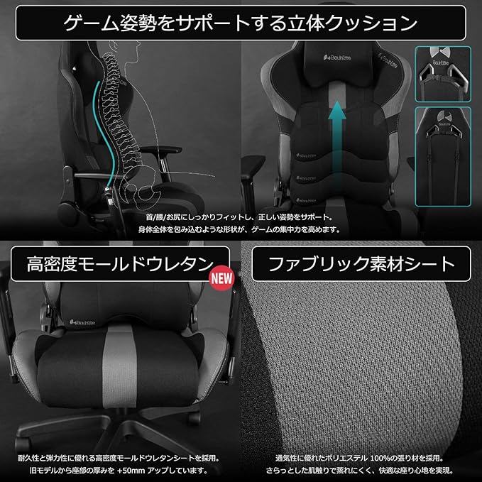 Bauhutte GX-550-RD Gaming Chair Red