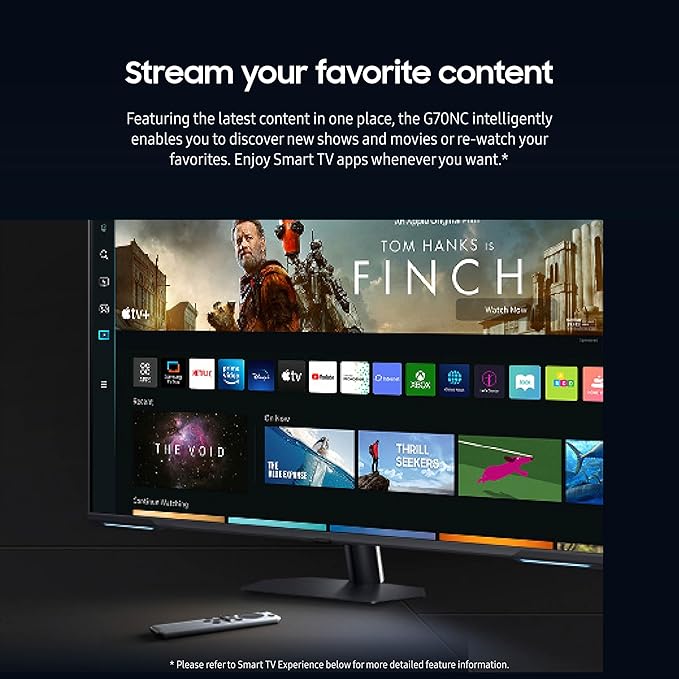 SAMSUNG 43 Odyssey Neo G7 Series 4K UHD Smart Gaming Monitor 144Hz 1ms VESA Display HDR600 Quantum Matrix Technology AMD FreeSync Premium Pro LS43CG702NNXZA Black
