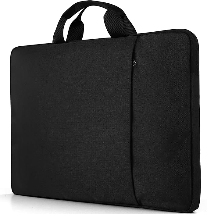 EVICIV Laptop Sleeve Case 22 inch 360° Protective Handbags Portable Computer Cover Bag with Pocket Zipper for 20-22 inch Laptop Portable Monitor Notebook Traveling Briefcase Handbags(Black)