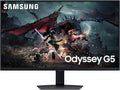SAMSUNG 32-Inch Odyssey G50D Series QHD Fast IPS G-Sync Compatible Gaming Monitor 1ms VESA DisplayHDR 400 180Hz AMD FreeSync Adjustable Stand Eye Saver Mode LS32DG502ENXZA 2024