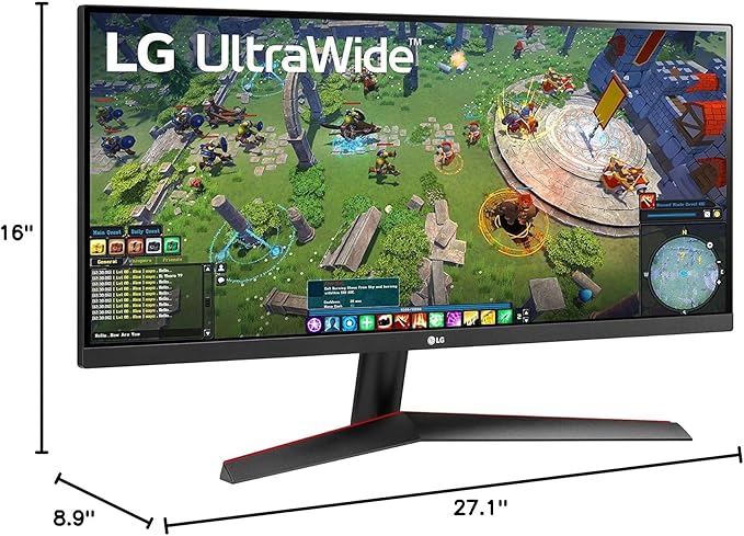 LG Gaming Monitor + HP Gaming pc Bundle 29'' UltraWide 21:9 FHD (2560x1080) IPS Display + HP Victus Gaming Desktop Intel Core i7-13700 Processor NVIDIA GeForce RTX 3060 32GB RAM 2TB SSD+1TB HDD