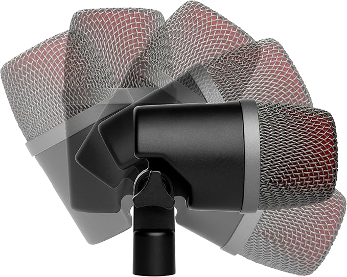 SE ELECTRONICS V Kick Drum Mic - Compact Dynamic Supercardioid Drum Microphone for Kicks with 4 Sound Settings &amp Adjustable Swivel Mount for Precise Positioning - Perfect for Studio &amp Live Use