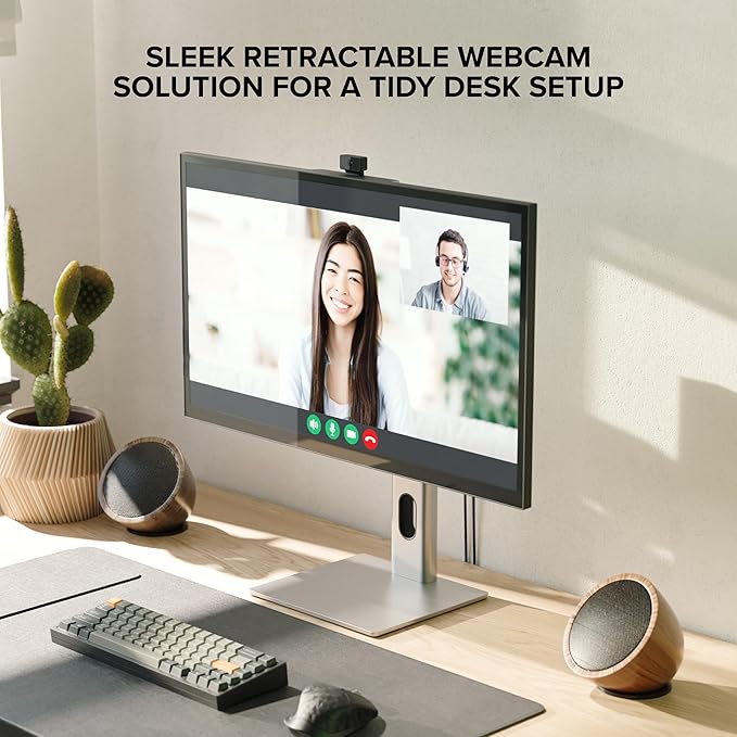 ALOGIC Clarity Max Pro 32 UHD 4K Monitor with USB-C Power Delivery and Webcam