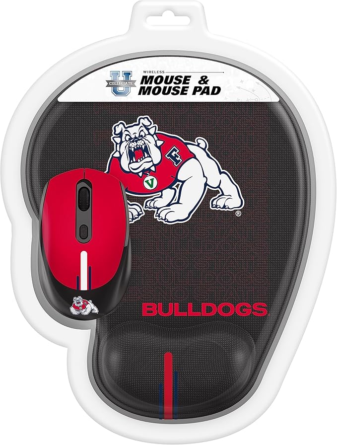 SOAR NCAA Unisex Wireless Mouse and Mouse Pad