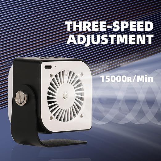 Professional Tools Compatible Fume Exhaust Cooling Fan Stand with Light for Mini M4 and M4 Pro for Maintenance 3 Speeds Adjustable