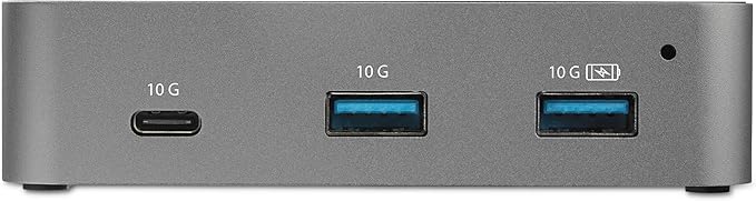 StarTech.com 4-Port USB C Hub - USB 3.2 Gen 2 (10Gbps) - 3x USB-A &amp 1x USB-C - Powered - Universal Power Adapter Included  TAA (HB31C3A1CS)