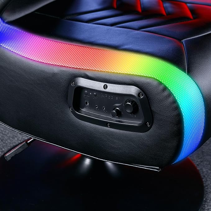 X Rocker PC Computer Gaming Desk Chair Built-in Audio College Dorm Essentials for Guys and Girls Bedroom Dorm Room Essentials Foldable Gifts for Gamers