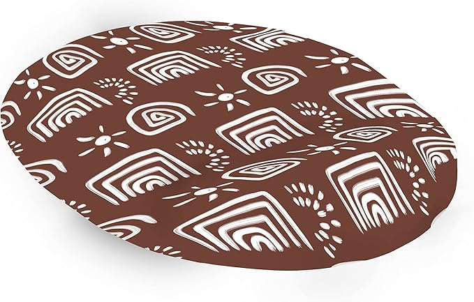 Ergonomic Mouse Pad with Wrist Rest Digital Printed Mouse Mat for Tendon Sheath Problems Non-Slip Base for Office and Home Size: 20 x 23 cm