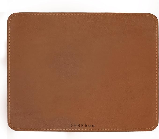 Genuine Leather Mouse Pad (Toffee Brown Large)