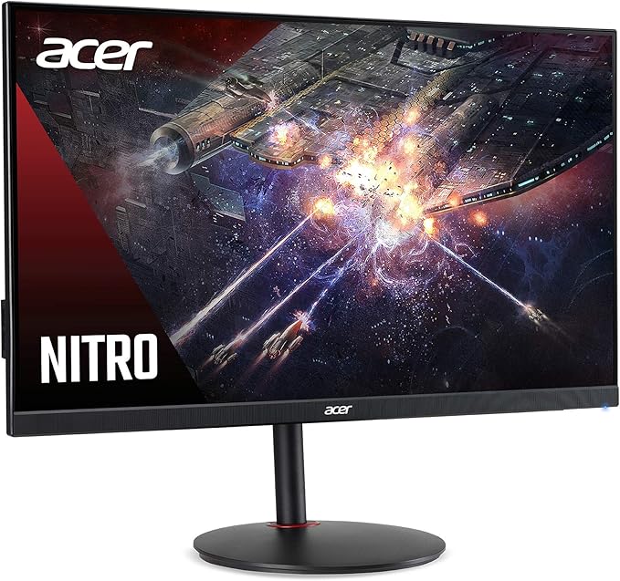 acer Nitro XV272U Pbmiiprzx 27 WQHD (2560 x 1440) IPS G-SYNC Compatible Monitor 144Hz 1ms VRB VESA Certified DisplayHDR400 DCI-P3 Delta E&lt2