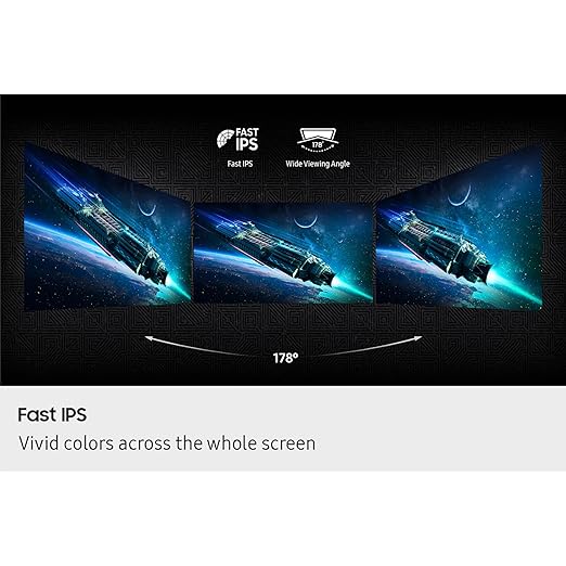 Samsung 27” Odyssey G7 G70F FHD Resolution Gaming Monitor Fast IPS Dual Mode 4K 180Hz Refresh Rate NVIDIA G-Sync Compatible AMD FreeSync™ Premium Ergonomic Stand LS27FG706ENXZA