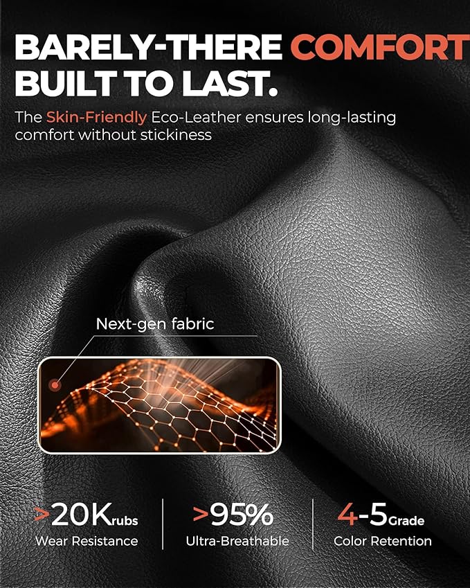GTPLAYER Gaming Chair with Footrest Big and Tall Game Chair 350lb Racing Style Computer Chair Ergonomic Executive Office Chair High Back with Lumbar Support and Recliner Red