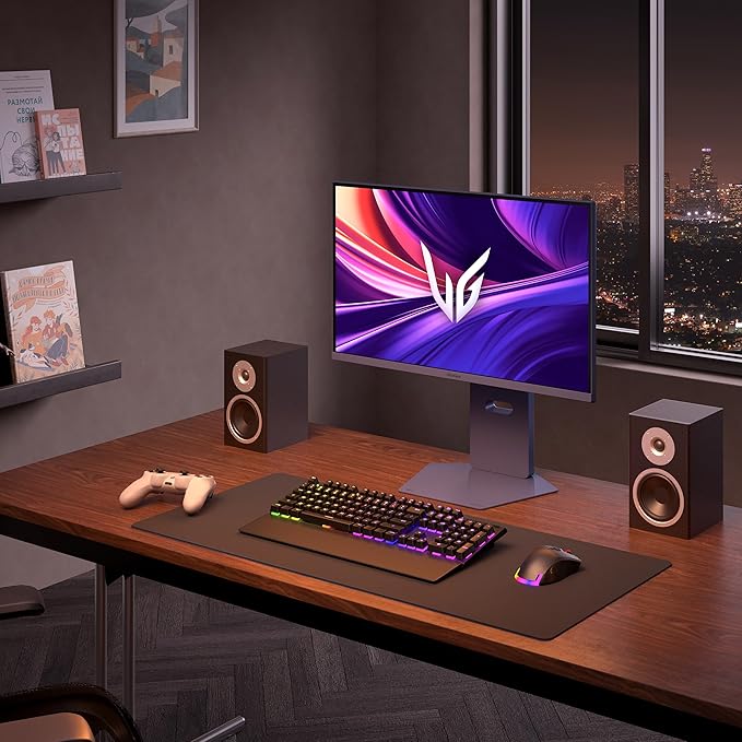 LG 27G850A-B 27-inch Ultragear 4K UHD (3840 x 2160) IPS Gaming Monitor Dual-Mode 240Hz 1ms NVIDIA G-Sync Compatible AMD FreeSync Premium Pro VESA DisplayHDR 600 HDMI DisplayPort 2.1 Black