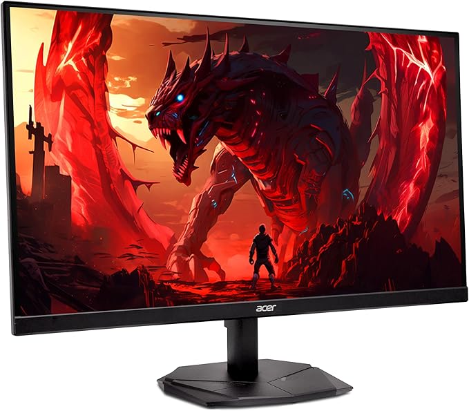 acer Nitro 27 Inch QHD 2560 x 1440 IPS Gaming Monitor | AMD FreeSync | Up to 180Hz Refresh | Up to 0.5ms | DCI-P3 95% | HDR 10 Support | One Display Port 1.2 &amp Two HDMI 2.0 | KG271U N3bmiipx
