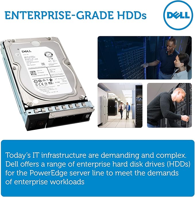 Dell 400-ATKL - Dell 4TB 3.5 Nearline SAS 7.2K 12Gb/s Hard Drive
