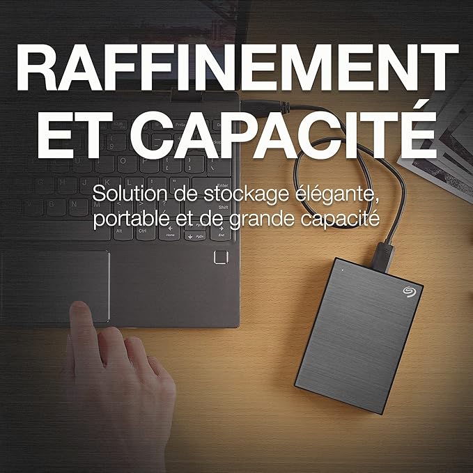 Seagate One Touch 4TB Password Activated Hardware encryption Portable External Hard Drive Portable External Hard Drive PC Notebook &amp Mac USB 3.0 Space Gray (STKZ4000404)