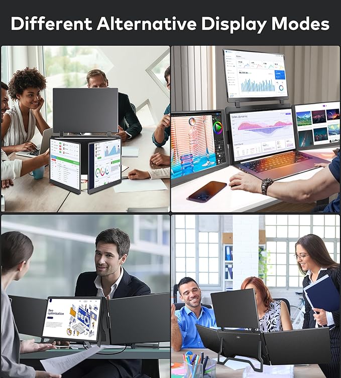 14 Laptop Screen Extender Quad Monitor