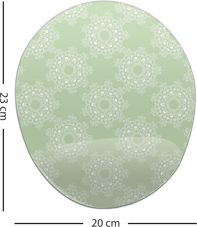 Ergonomic Mouse Pad with Wrist Rest Digital Printed Mouse Mat for Tendon Sheath Problems Non-Slip Base for Office and Home Size: 20 x 23 cm