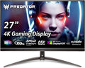 acer Predator XB273K 27 4k Gaming Monitor | AMD FreeSync Premium | ZeroFrame Design | 160Hz Refresh | Up to 0.5ms Response | Height Tilt Swivel Pivot Adjust | HDR 400 | 1 x DP 1.4 &amp 2 x HDMI 2