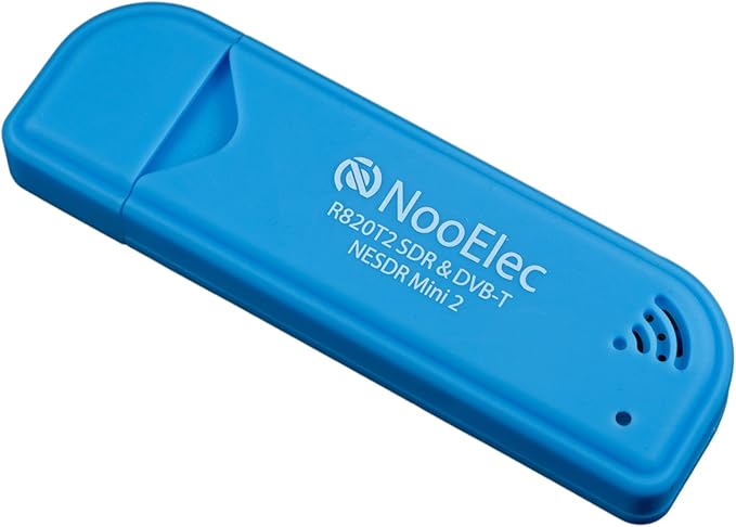 Nooelec NESDR Mini 2 USB RTL-SDR and ADS-B Receiver Set RTL2832U and R820T2 Tuner MCX Input. Low-Cost Software Defined Radio Compatible with Many SDR Software Packages ESD-Safe