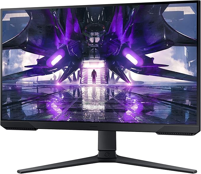 SAMSUNG 27 Odyssey G32A FHD 1ms 165Hz Gaming Monitor with Eye Saver Mode Free-Sync Premium Height Adjustable Screen for Gamer Comfort VESA Mount Capability (LS27AG320NNXZA)