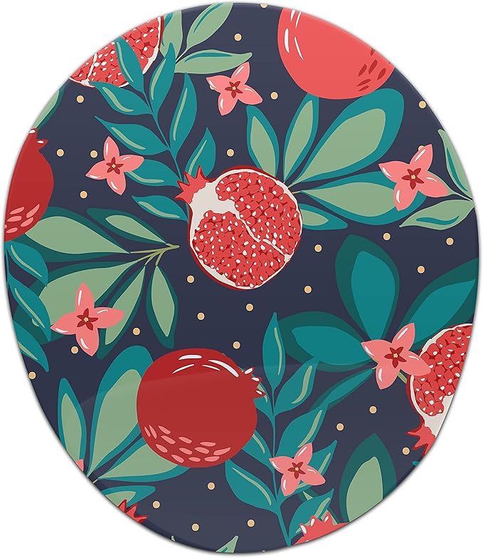 Ergonomic Mouse Pad with Wrist Rest Digital Printed Mouse Mat for Tendon Sheath Problems Non-Slip Base for Office and Home Size: 20 x 23 cm
