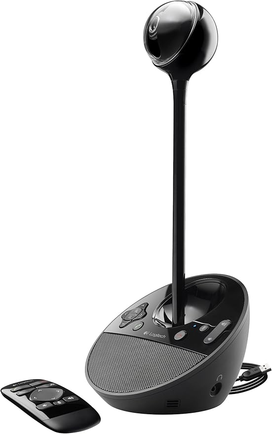 Logitech Conference Cam BCC950 Video Conference Webcam HD 1080p Camera with Built-In Speakerphone (Renewed)