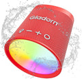 Portable Bluetooth Speaker Wireless with 9 Color Lights 20H Playtime Stereo Pairing Deep Bass IPX6 Waterproof Bluetooth 5.3 Small Speaker for Home Party Outdoor Camping Beach Gift