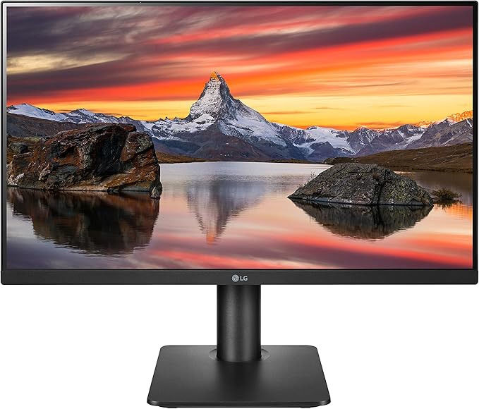 LG 24MP450-B Monitor 24 Full HD (1920 x 1080) IPS Display 3-Side Virtually Borderless Design AMD FreeSync 5ms GtG Response Time Reader Mode OnScreen Control with Screen Split