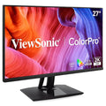 ViewSonic VP2756A-2K 27 Inch IPS QHD 1440p Monitor with Advanced Ergonomics 100% sRGB Rec 709 Pantone Validated 90W USB C HDMI USB and DisplayPort Inputs for Home and Office