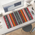 XXL Gaming Mouse Pad Boho Aztec Large Desk Mat Protector for Desktop Anti-Slip Rubber Extended Computer Keyboard Mat Writing Pad Mousepad for Work Office Home15.7 * 35.4 in A-700