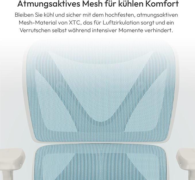 XTC Chroma Ergonomic Chair Blue/Black ThunderX3