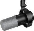 FIFINE Dynamic Microphone XLR/USB Podcast Recording PC Microphone for Vocal Voice-Over Streaming Studio Metal Mic with Mute Headphone Jack Monitoring Volume Control Windscreen-Amplitank K688