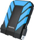 ADATA HD710 Pro - 1 TB External Hard Drive - Shockproof Waterproof &amp Dustproof - Durable Storage - For Gamers Students &amp Professionals - Mac PC &amp Linux Compatible - Blue - AHD710P-1TU31