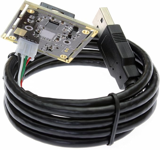 ELP 5mp Autofocus USB Camera for Computer and Raspberry Pi OV5640 USB2.0 Lightburn Laser Engraver Camera Module Smart Embedded Video Webcam Board3.3ft/1m Cable for PC Laptop Jetson Nano