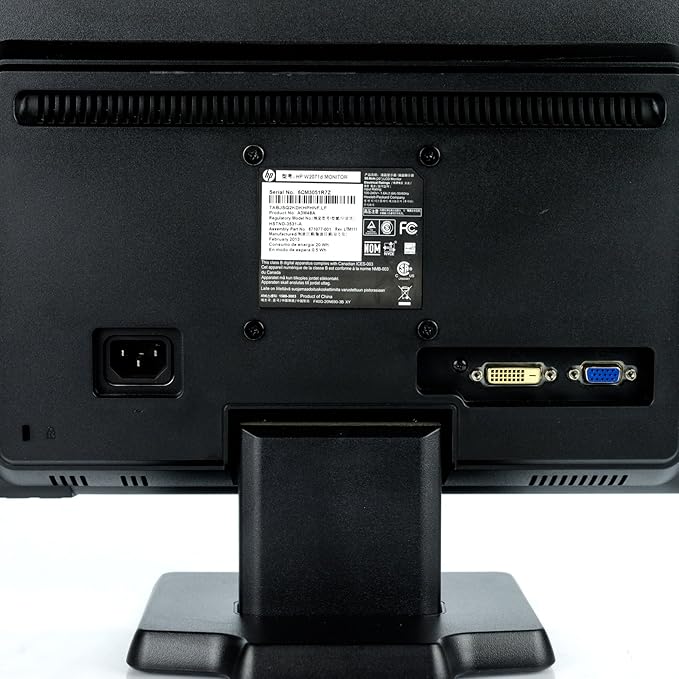 Hp - 20 Widescreen Flat-panel Lcd-led Monitor Model: W2071D