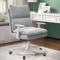 Office Chair Gaming Chair Computer Chair Ergonomic Computer Chair with Thick Padding BackrestExecutive Home Office ChairBig and Tall Upholstered Desk Chair Armrest Height Adjustable S