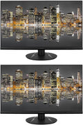 ViewSonic Omni VX2716 27-inch 1080P 1ms 100Hz FHD IPS Gaming Monitor 2-Pack Bundle with AMD FreeSync Eye-Care HDMI DisplayPort Speakers