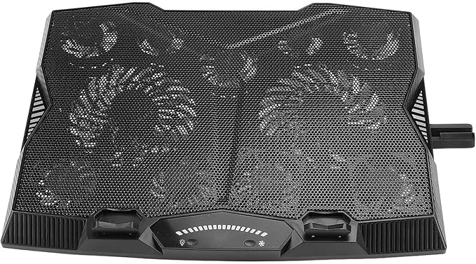 Laptop Cooler Stand Multi Angle Adjustment 3400RPM 5 Height Level 11 Fan Notebook Cooling Pad for Tablet