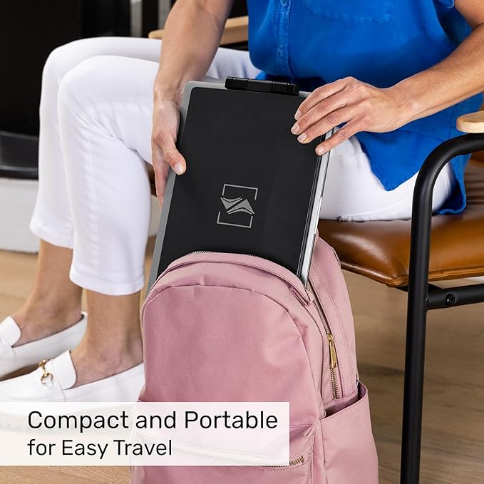 SideTrak Swivel 14 Attachable Portable Monitor Extender FHD TFT Laptop Dual Screen with Kickstand + Unique Swivel Hinge Compatible with Mac PC Chrome USB or Mini HDMI Port Power (w/Protector)