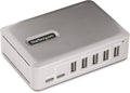 StarTech.com 7-Port USB-C Hub - 5X USB-A/2x USB-C - Self-Powered w/65W Power Supply - USB 3.1 10Gbps - Desktop/Laptop USB Hub w/3ft USB-IF Certified Locking Cable - USB C Splitter TAA