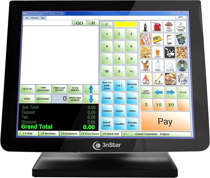 3nStar 15 10 Points Capacitive Touch Screen Monitor Bezel Free - TCM010