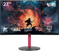 acer Nitro 27 Full HD 1920 x 1080 1500R Curve PC Gaming Monitor | AMD FreeSync Premium | 165Hz Refresh | 1ms (VRB) | ZeroFrame Design | 1 x Display Port 1.4 &amp 2 x HDMI 2.0 Ports ED270R Mbmiiphx