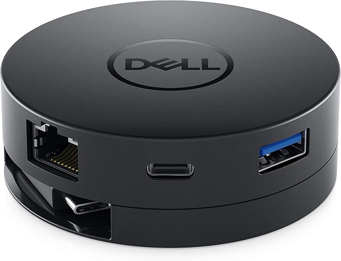 Dell DA300 USB-C Mobile Adapter Bases &amp Docking Stations Black
