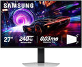 SAMSUNG 27-inch Odyssey QD-OLED G8 (G81SF) 4K 240Hz Gaming Monitor 0.03ms Response Time DisplayHDR True Black 400 AMD FreeSync™ Premium Pro Ergonomic Stand LS27FG810SNXZA 2025