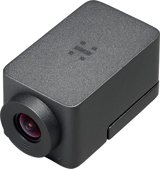 Huddly IQ Conference Camera H1-MBLK (Camera only) – 12MP CMOS sensor FHD Video Ultra-wide FOV Plug-And-Play Digital Pan/Tilt/Zoom Real-Time Dewarping Auto-image adjustment Black (Renewed)