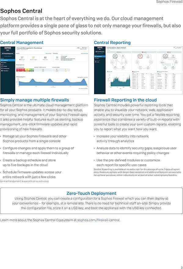 Sophos XGS 116 Zero-Day Protection - 24 Months (SX1V2CSAA)