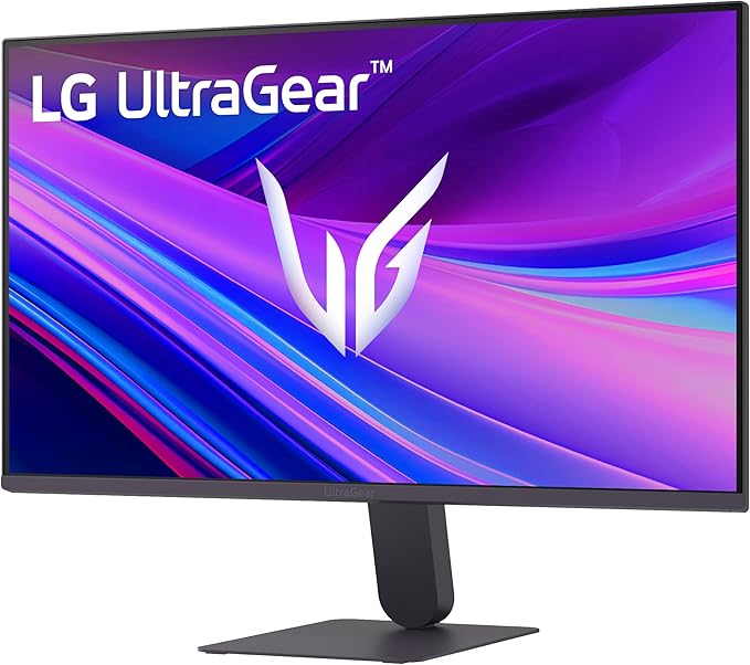 LG 24G411A-B 24-inch Ultragear Full HD (1920 x 1080) IPS Gaming Monitor 144Hz (O/C) 1ms MBR NVIDIA G-Sync Compatible AMD FreeSync HDR10 HDMI DisplayPort Slim Stand Black