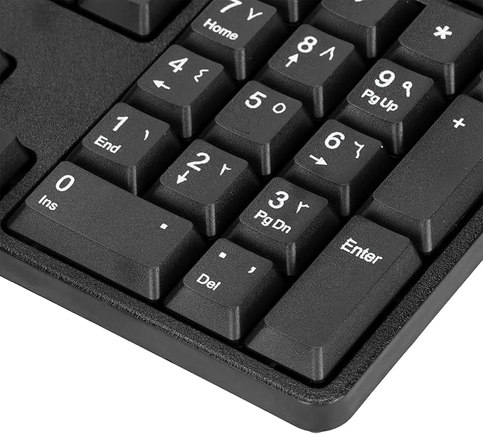 Estink Keyboard Gaming Mechanical Ergonomic Gaming Keyboard English Arabic Bilingual Light Proof Keyboard for PC Laptops Improve Gaming Experience